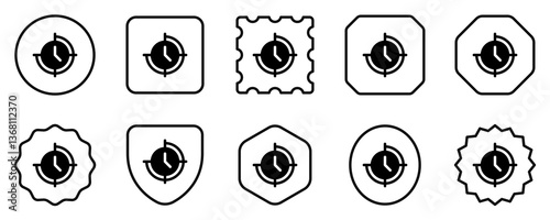 Editable movie countdown time vector icon. Movie, cinema, entertainment. Part of a big icon set family. Perfect for web and app interfaces, presentations, infographics, etc
