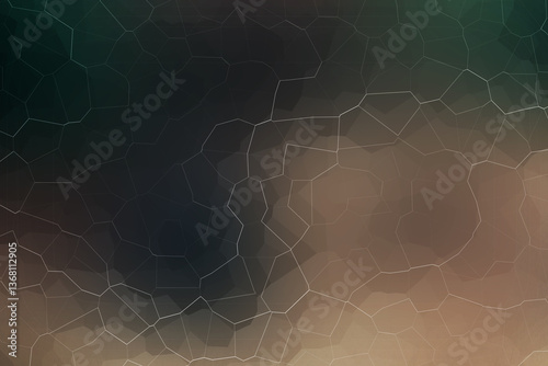 Abstract crystallized background