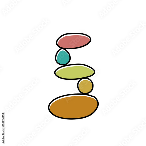 balance stone element