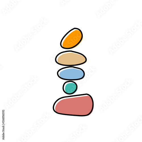 balance stone element