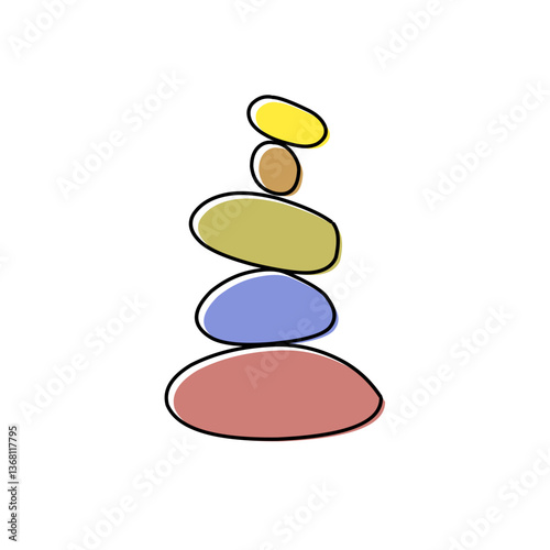 balance stone element
