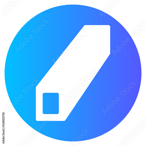 iron bar gradient icon