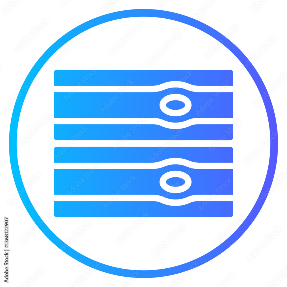 Obraz premium plywood gradient icon