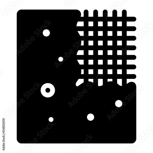 concrete glyph icon