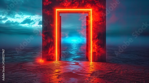 Mystical Gateway to an Unknown Dimension