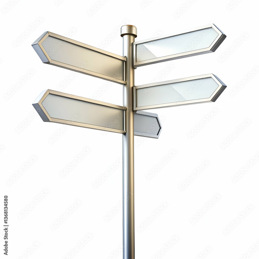 blank road sign isolated blank road sign isolated