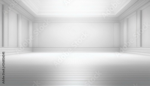 abstract white empty room studio background for product display presentation illustration design product presentation pedestal clean fresh advertising background for web products space