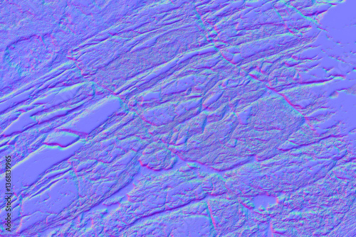 Rock background in normal map