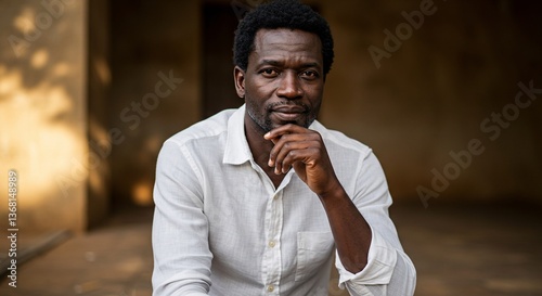 portrait of a man from Antigua and Barbuda
