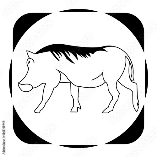  wild boar icon