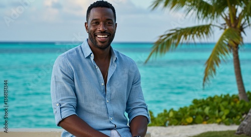portrait of a man from Bahamas
