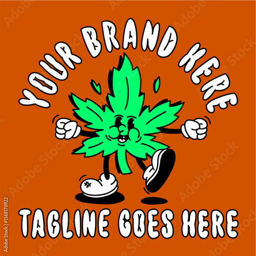 premade tshirt clothing streetwear weed plant cartoon gloves canabis