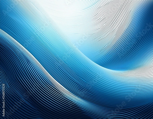 abstract halftone blue and white background