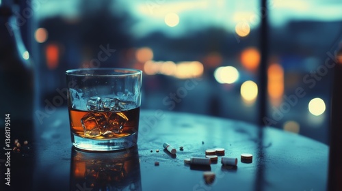 Addictive substances, including alcohol, cigarettes and drugs.