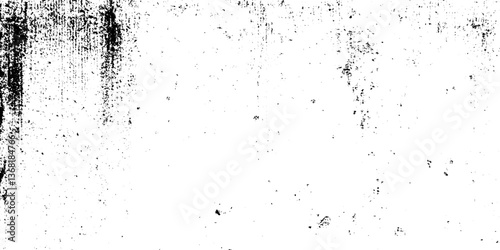 Scanned Texture Background with Rough Distressed White Paper Pattern.