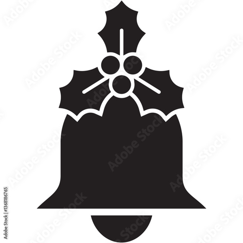 Bell, jingle, jingle bells icon
