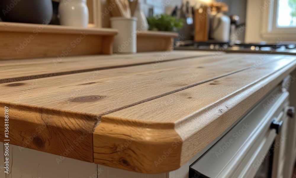 Close-up of rustic kitchen countertop Close-up of rustic kitchen countertop