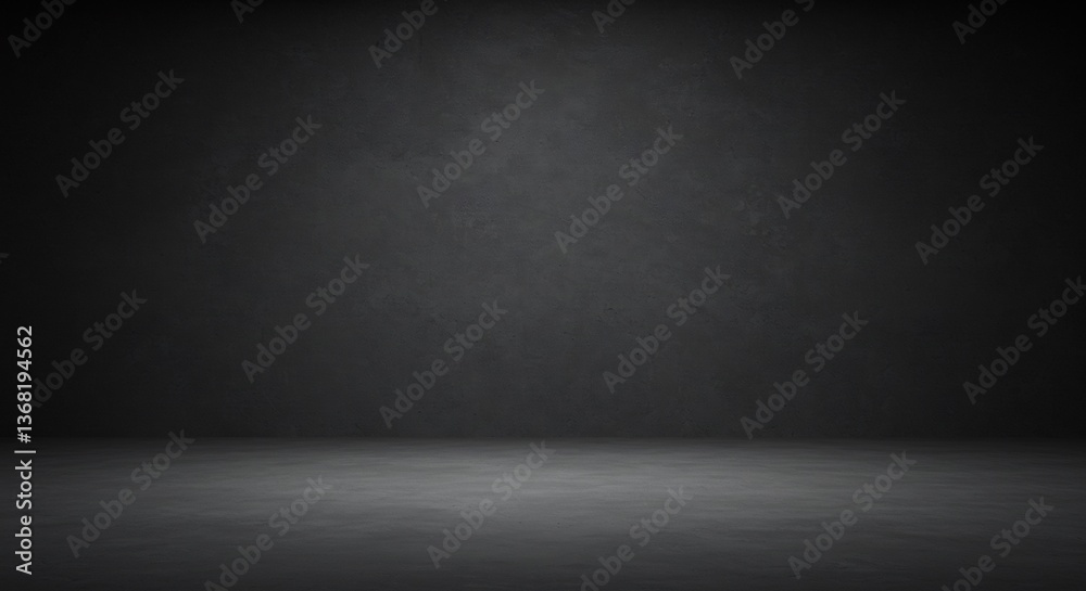 Dark Moody Studio Background Subtle Lighting. AI Generated Dark Moody Studio Background Subtle Lighting. AI Generated