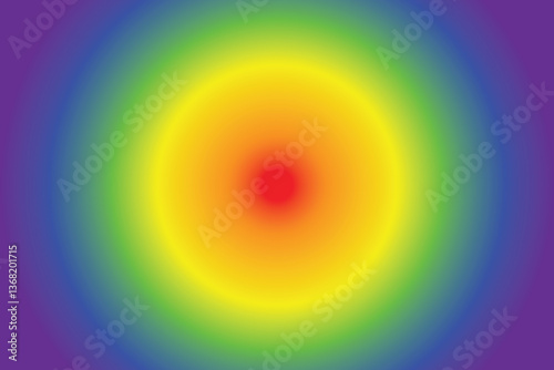 circle with Spectrum gradient color 