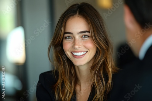 Wallpaper Mural Executives and entrepreneurs come together at a trade fair, sharing business ideas and exploring strategic partnerships in a collaborative atmosphere. Torontodigital.ca