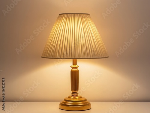 Lamp on the table