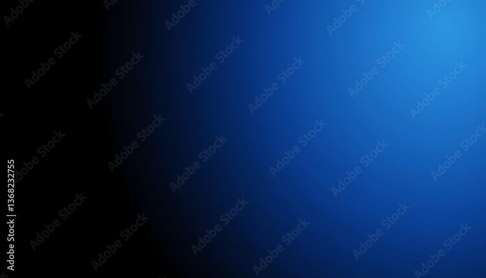 Fototapeta premium Abstract blue gradient background texture.