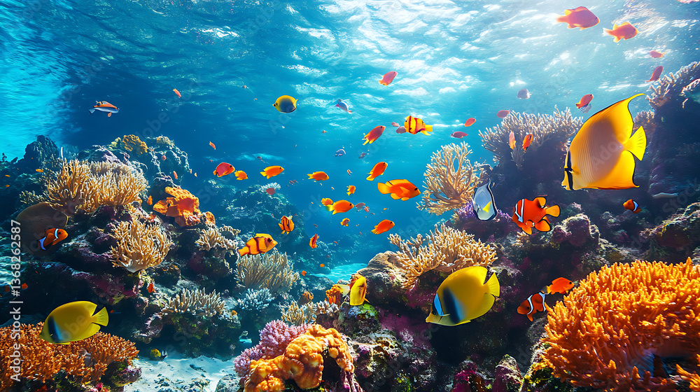 Fototapeta premium Tropical Marine Life