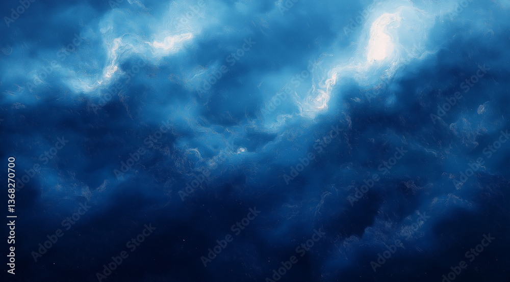 Dark Blue Watercolor Background – Night Sky Texture with Deep Blue Tones and Artistic Water Painting Effect Dark Blue Watercolor Background – Night Sky Texture with Deep Blue Tones and Artistic Water Painting Effect