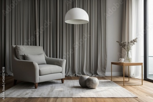 A Sophisticated and Elegant Living Room Setup