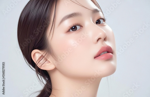 아름다움과 피부 관리의 클로즈업 / Close-Up of Beauty and Skincare