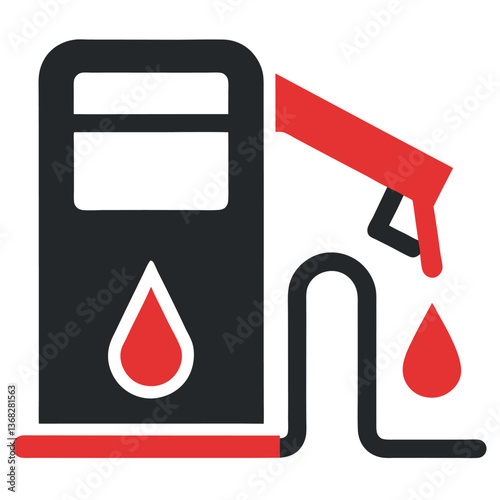 Leaking gas cylinder icon a propane gas cylinder. 