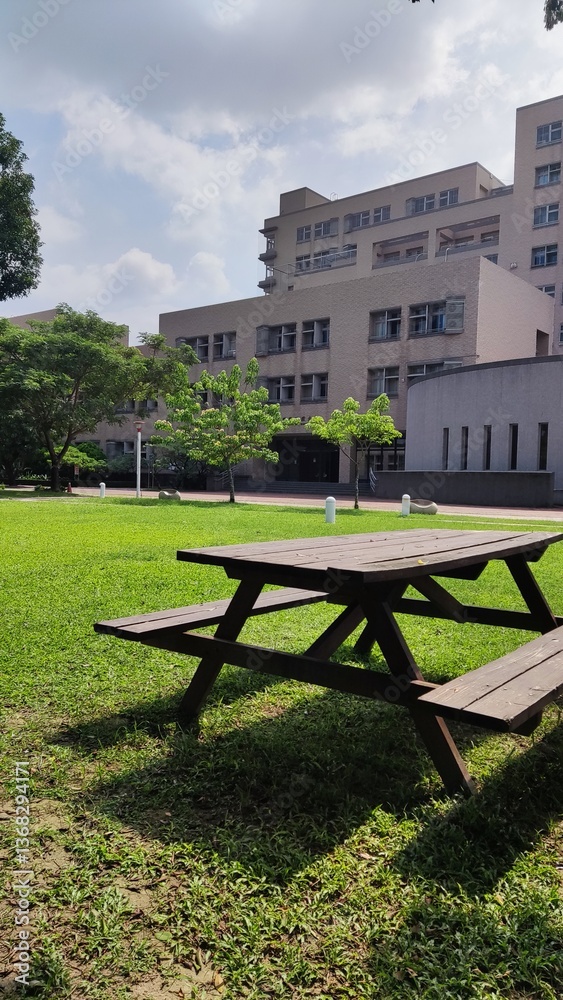 Bench, university Bench, university