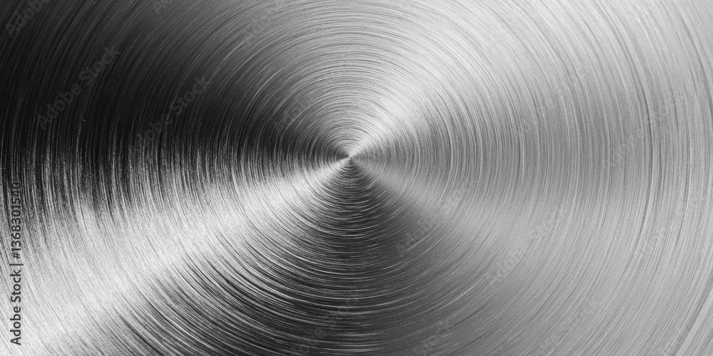 A silver object with a circular shape. The object is shiny and has a metallic appearance. Aluminum grunge metal surface texture background A silver object with a circular shape. The object is shiny and has a metallic appearance. Aluminum grunge metal surface texture background