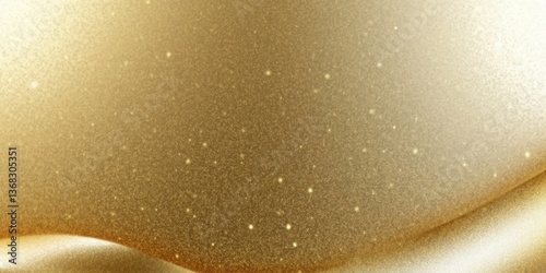 A gold background with glittery stars is displayed. The image has a shiny and luxurious appearance, giving off a sense of opulence and extravagance