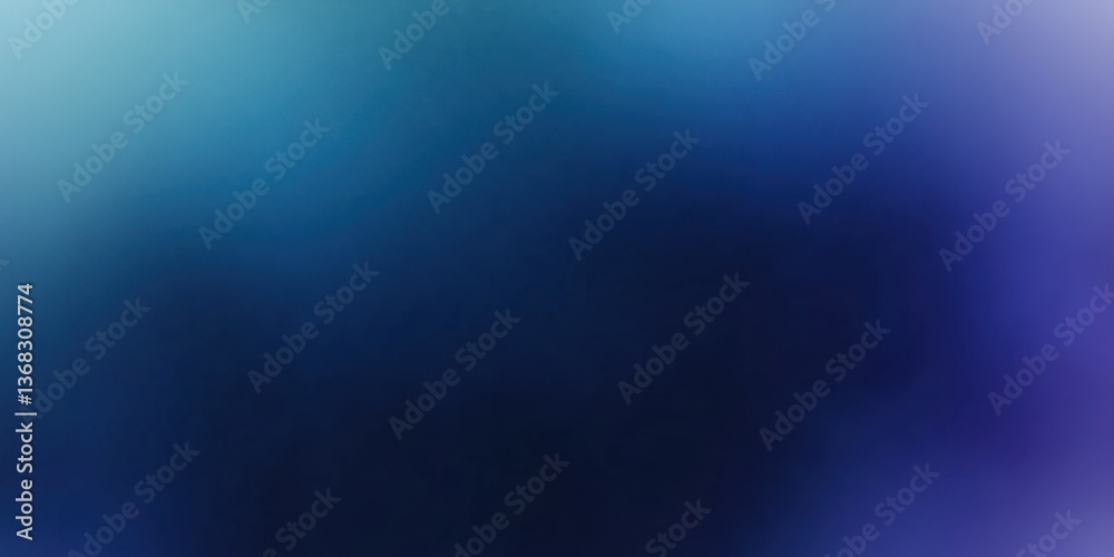 Obraz premium A blurry image of a person is displayed on a blue background. The person is wearing a blue shirt and blue pants. The background is a deep blue color, which creates a calming and serene atmosphere
