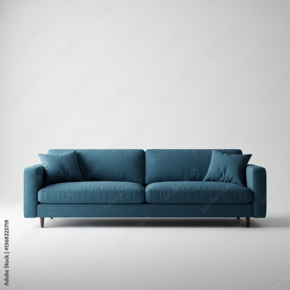 Fototapeta premium sofa isolated on white