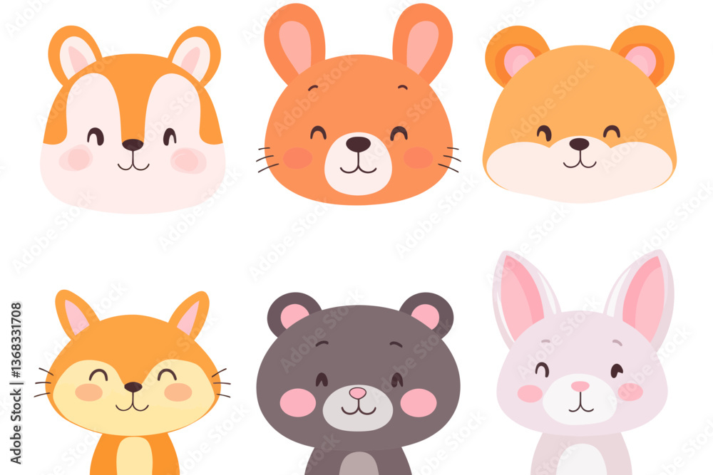set of animals set of animals