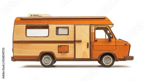 Wooden Camper Van Profile