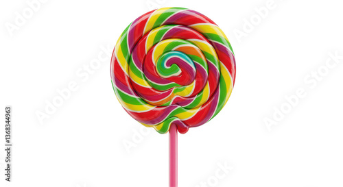 Wallpaper Mural Isolated Colorful Lollipop Torontodigital.ca