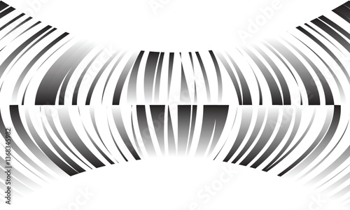 abstract gradient irregular tweak squeeze line pattern art suitable for background.