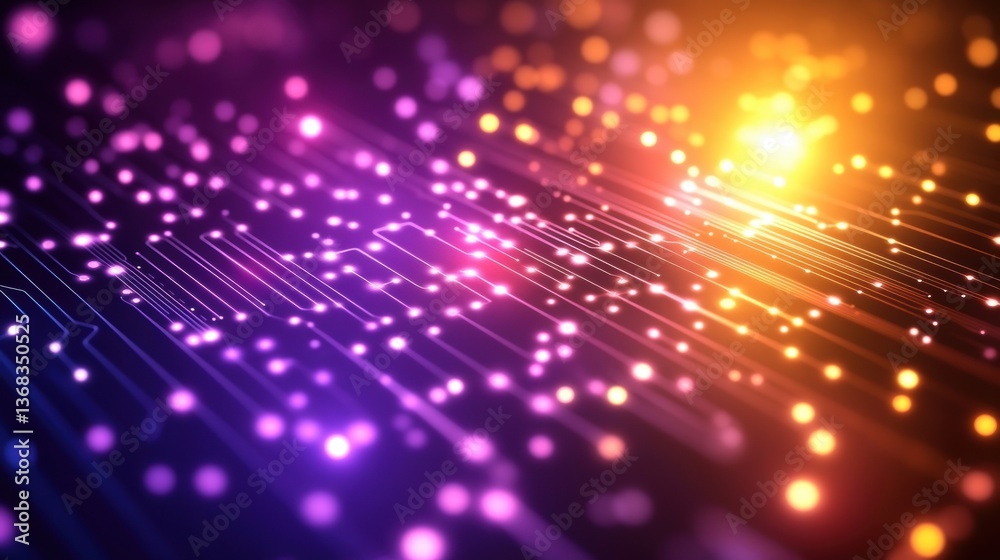 Abstract Tech Circuit Board Abstract Tech Circuit Board
