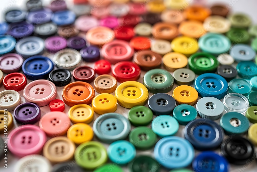 Sewing buttons background. Colorful sewing buttons texture Sewing buttons background. Colorful sewing buttons texture