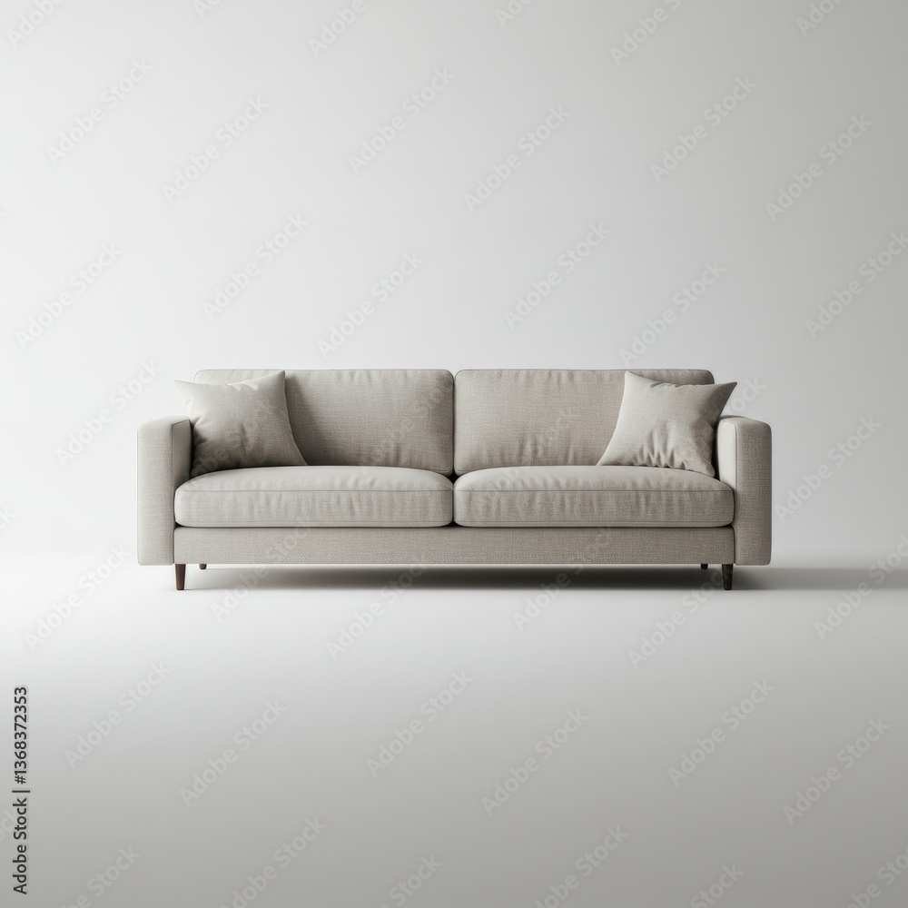 Naklejka premium leather sofa