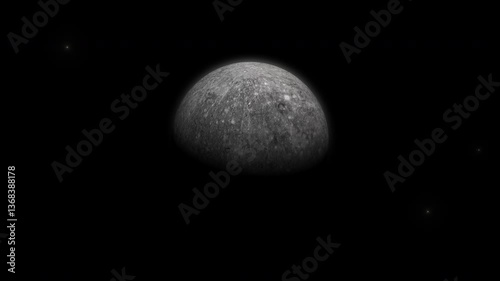 Mercury Planet View 
First planet from the Sun and the smallest in the Solar System.