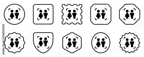 Editable life simulation game, people, couple vector icon. Video game, game elements. Part of a big icon set family. Perfect for web and app interfaces, presentations, infographics, etc