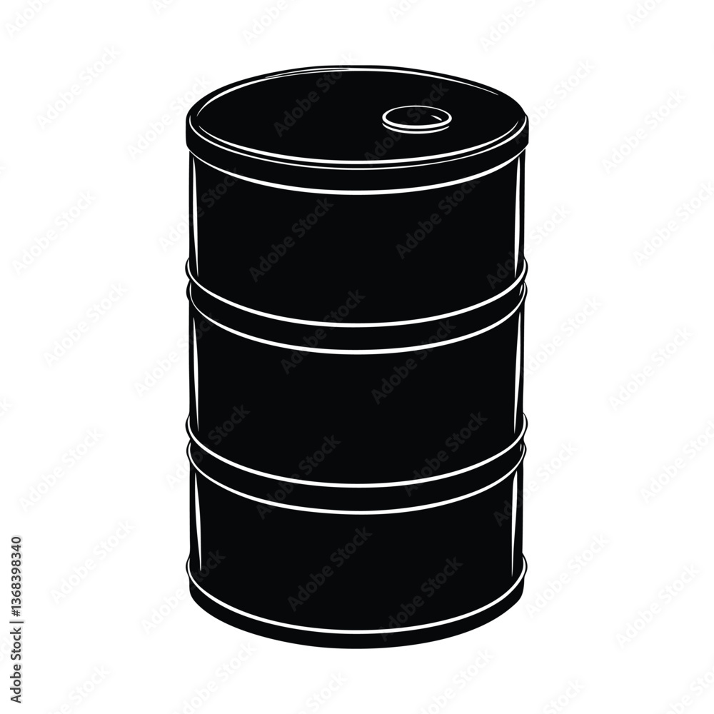 oil barrel isolated on white oil barrel isolated on white