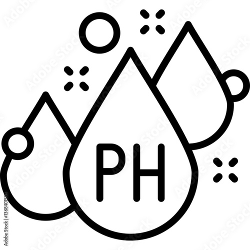 Ph Balance Icon Vector Element
