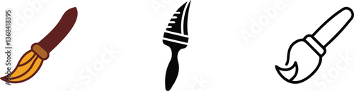 Artistic Paintbrushes, Palette Knives, Painting Tools, Art Supplies