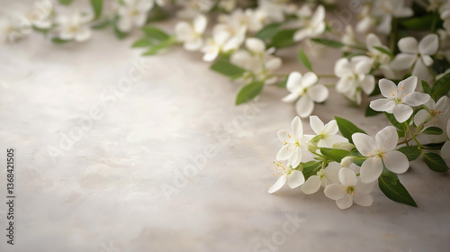 cherry blossom on wooden background