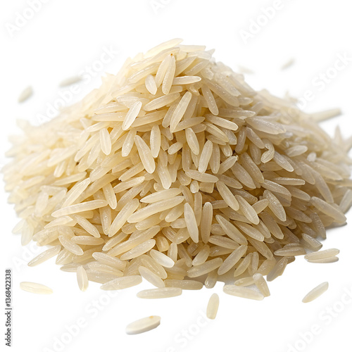 rice on transparent background
